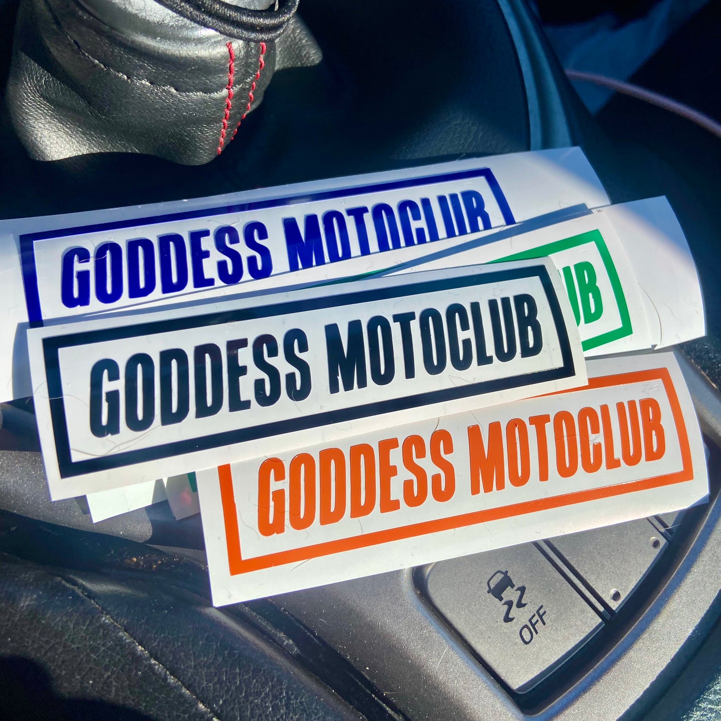 Goddess Motoclub Vinyl Sticker