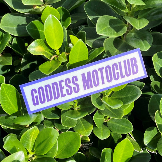 Goddess Motoclub Sticker 3-Pack